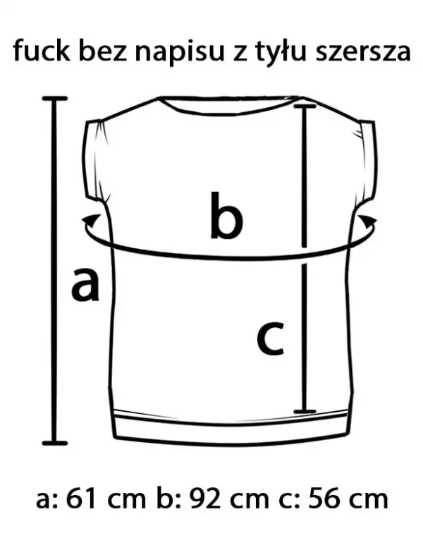 T-shirt biały z napisem Born to fuck