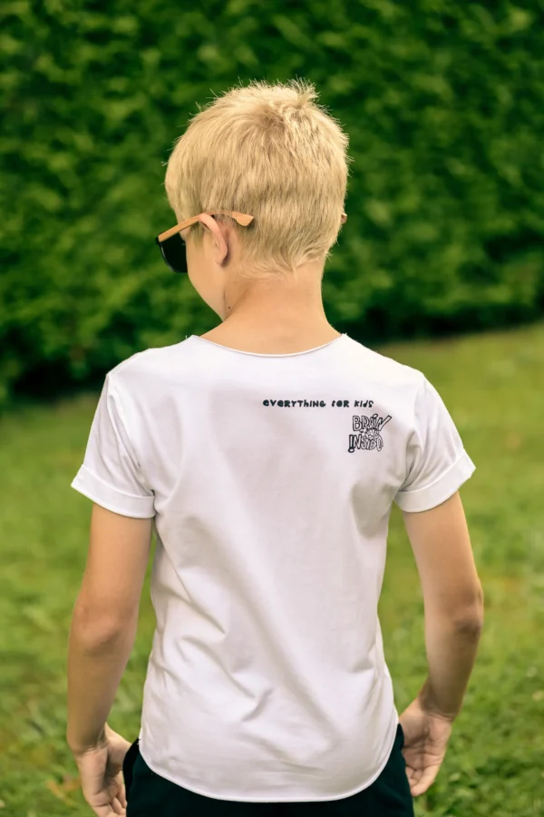 Koszulka dziecięca biała Mini DAD