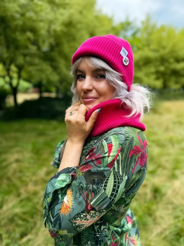 Bawełniany komin "Malina"