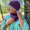 Bawełniany mały komin "Fiolet"