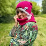 Bawełniany komin "Malina"