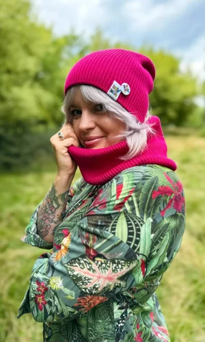 czapka na jesień skład bawełna