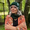 Czapka beanie z bawełny logo kolorowe "Zielony"