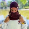 Męski bawełniany komin "Bordo"