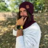 Męski bawełniany komin "Bordo"