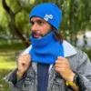 Męski zimowy BUFF "Niebieski"