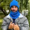Męski zimowy BUFF "Niebieski"