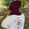Męski bawełniany komin "Bordo"