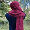 Męska czapka MERINO Explorer "Bordo"