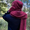 Męska czapka MERINO Explorer "Bordo"