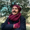 Męski komin MERINO "Bordo"