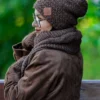 Czapka MERINO Explorer "Brązowy"