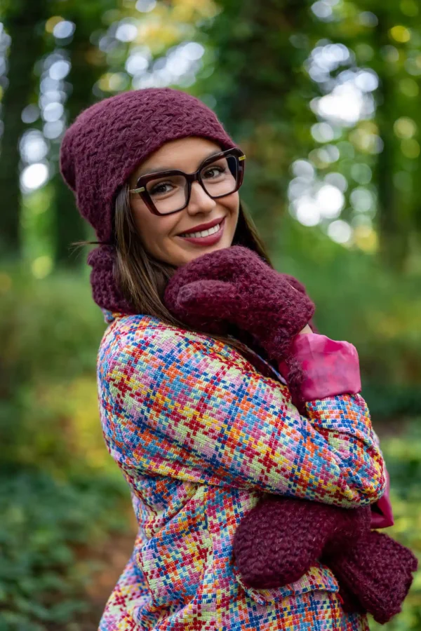 Czapka MERINO Explorer "Bordo"