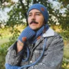 Męska czapka MERINO Explorer "Ciemny niebieski"