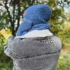 Męska czapka MERINO Explorer "Ciemny niebieski"