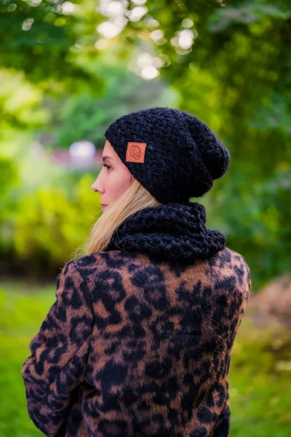 Czapka MERINO Explorer "Czarny"