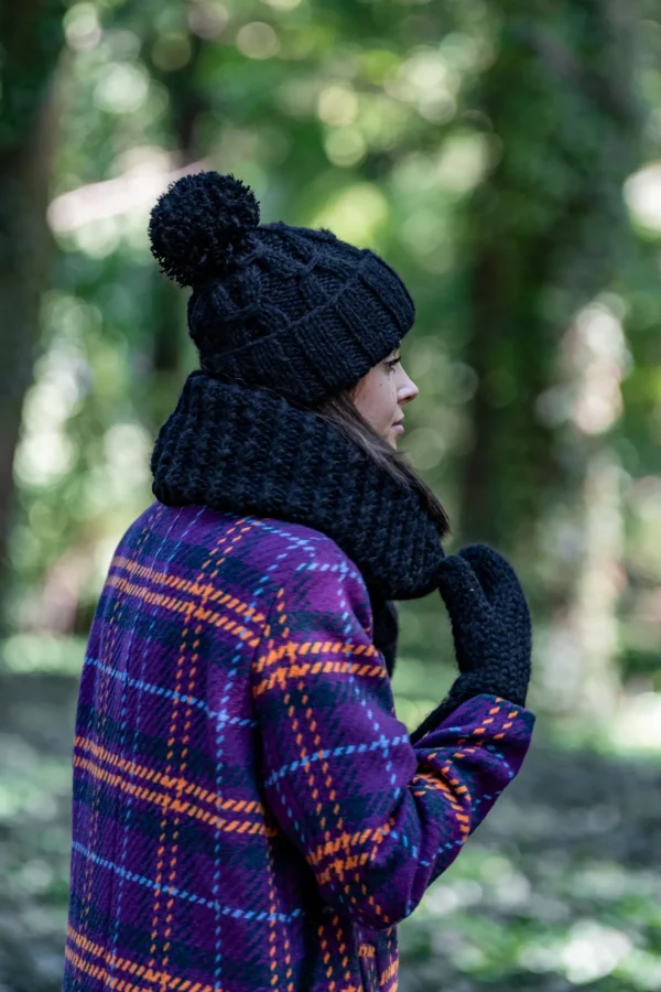 Komin MERINO "Czarny"