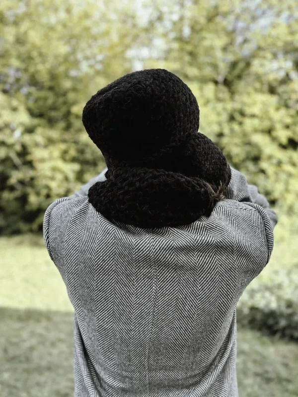 Męska czapka MERINO Explorer "Czarny"