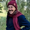 Męska czapka MERINO Euforia "Bordo"