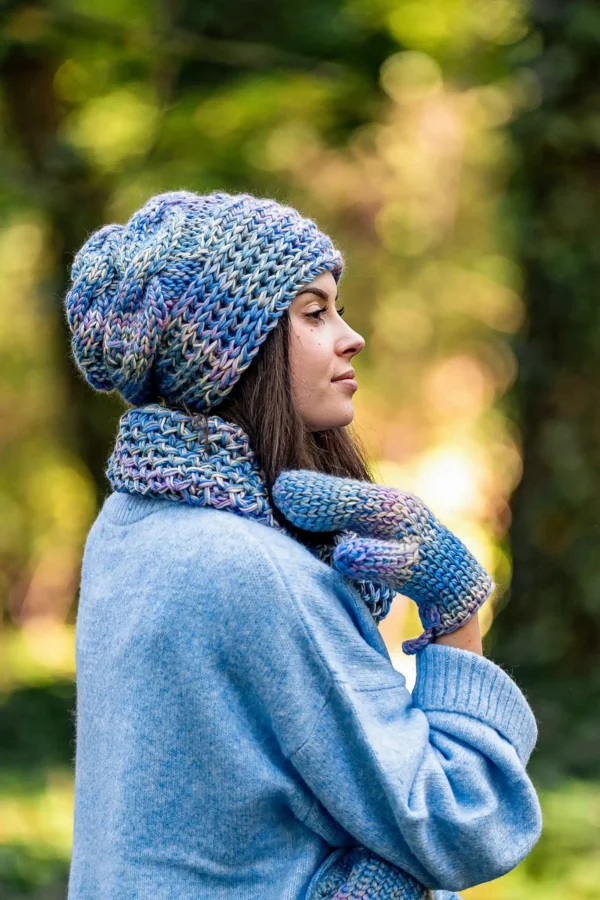 Czapka MERINO This is it "Pastele"