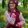 Czapka MERINO Explorer "Bordo"