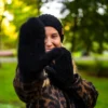 Rękawiczki MERINO "Czarne"