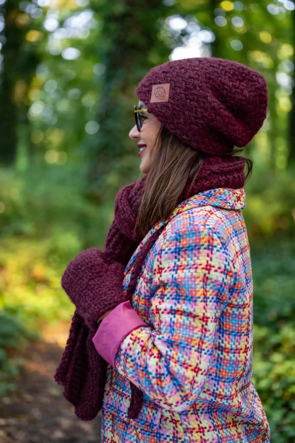 Czapka MERINO Explorer "Bordo"