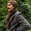 Męska czapka MERINO Explorer "Brąz"