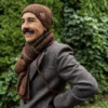 Męska czapka MERINO Explorer "Brąz"