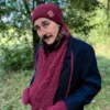 Męska czapka MERINO Explorer "Bordo"