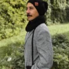 Męska czapka MERINO Smile "Czarny" + podszewka JEDWAB