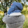 Męskie rękawiczki MERINO "Ciemny niebieski"