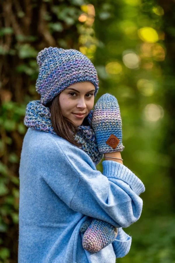 Rękawiczki MERINO 100% "Pastele"