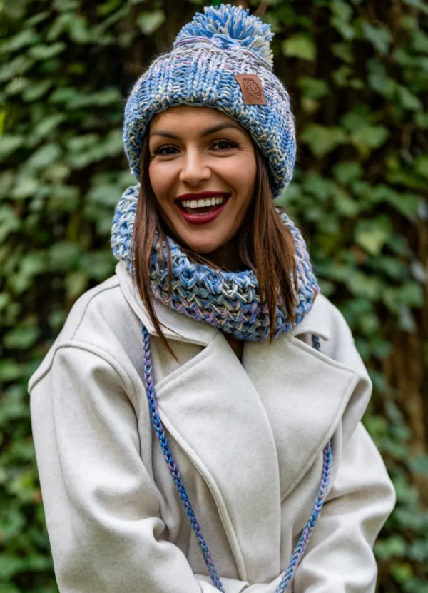 Czapka MERINO Euforia "Pastele"