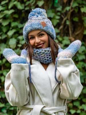 Czapka MERINO Euforia "Pastele"