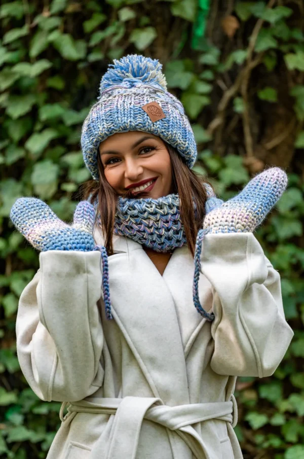 Czapka MERINO Euforia "Pastele"