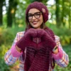 Rękawiczki MERINO "Bordo"
