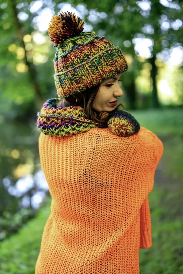 Czapka MERINO Euforia "Kolory"