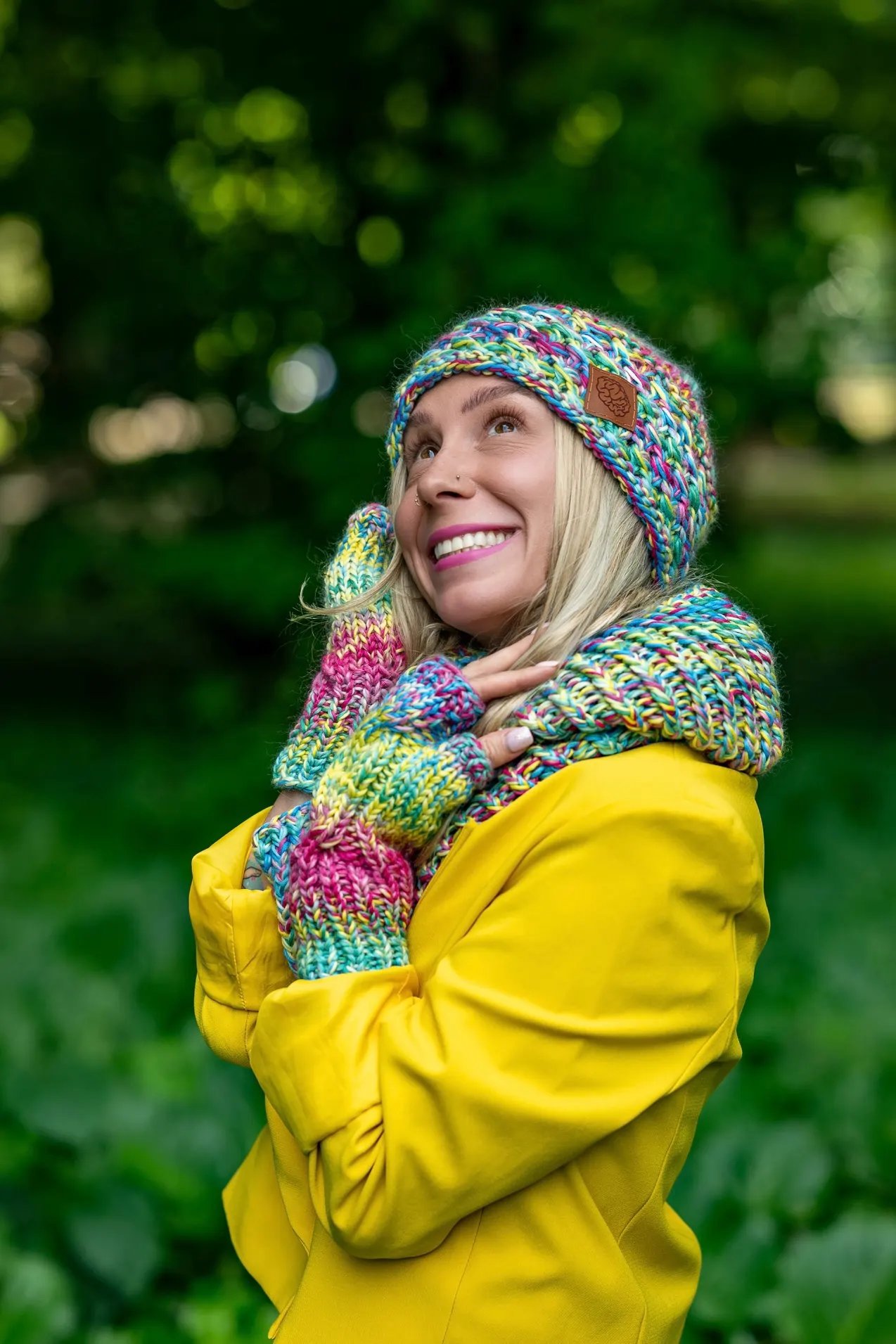 Czapka MERINO 100% Hope "Cukierki" + podszewka BAWEŁNA 62 Facetune 30 09 2026 18 56 00
