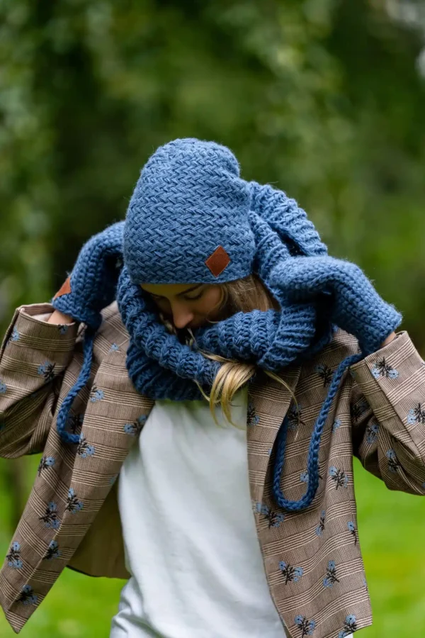 Czapka MERINO Explorer "Ciemny niebieski"