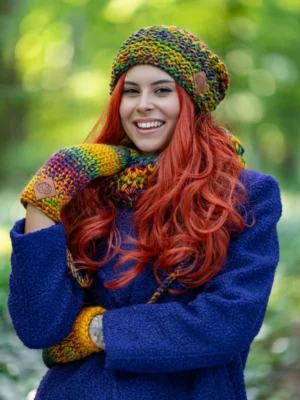 Czapka MERINO Neverland "Kolory" + podszewka BAWEŁNA Czapka MERINO Neverland "Kolory" + podszewka BAWEŁNA