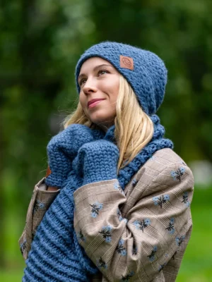 Czapka MERINO Explorer "Ciemny niebieski" Czapka MERINO Explorer "Ciemny niebieski"