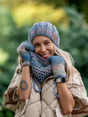 Mały komin MERINO "Pastele"