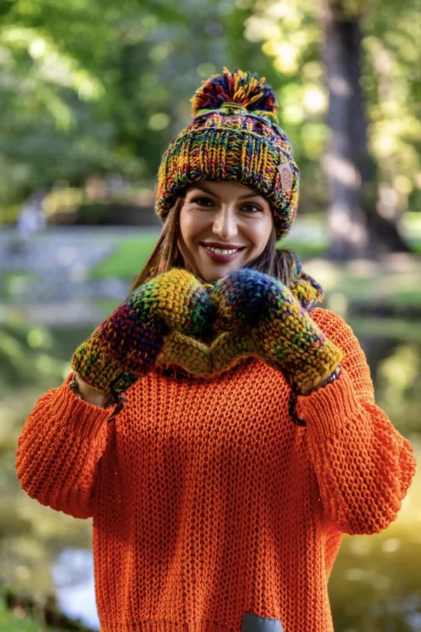 Czapka MERINO Euforia "Kolory"