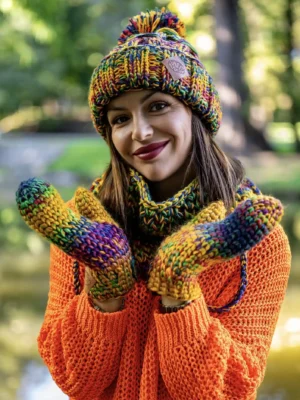 Rękawiczki MERINO  "Kolory"