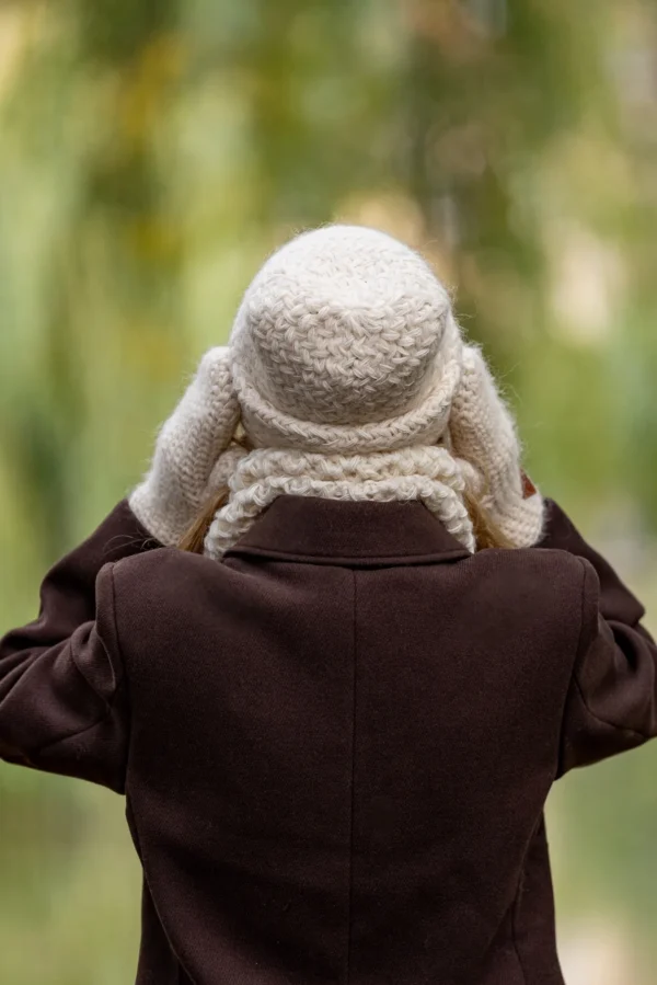 Czapka MERINO Explorer “Beżowy ecru”