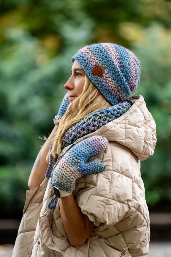 Czapka MERINO 100% Explorer "Pastele"