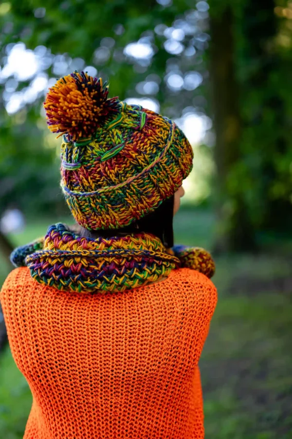 Czapka MERINO Euforia "Kolory"