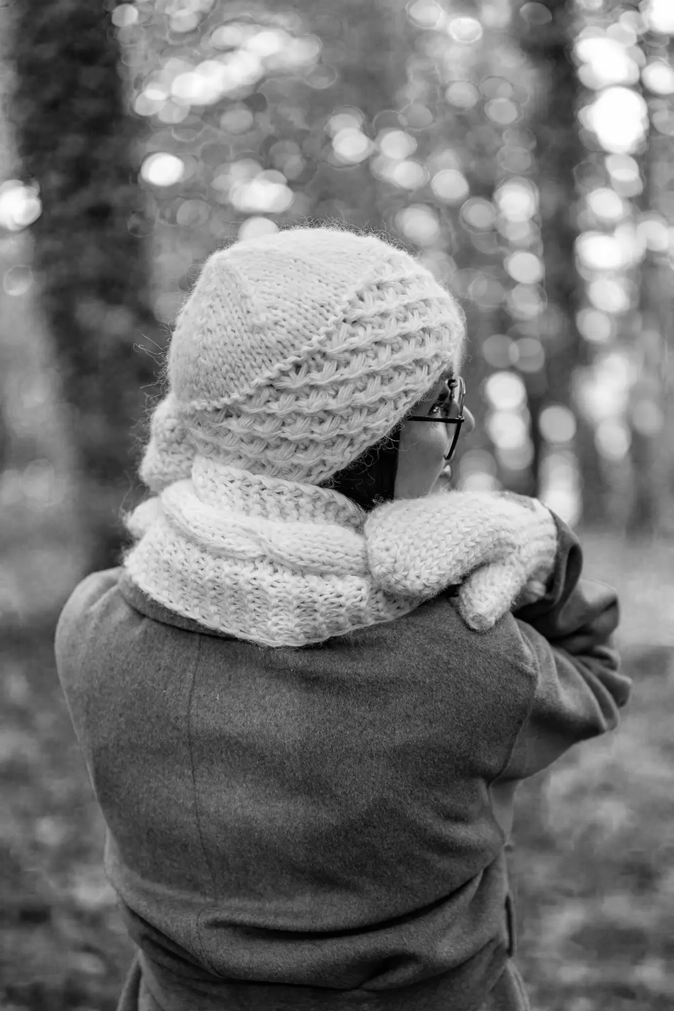 Czapka handmade na zamówienie HOPE 109 beanie beżowa merino