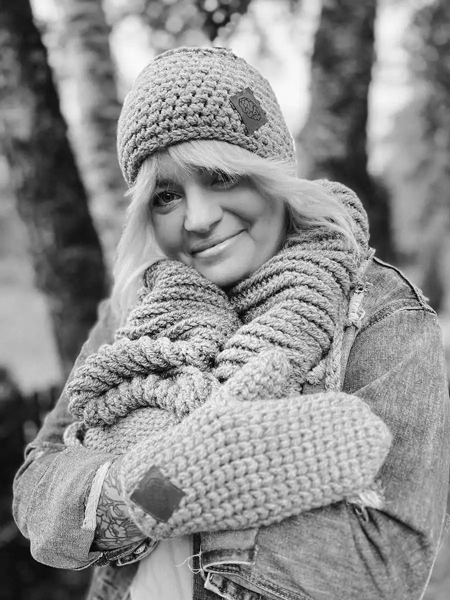 Rękawiczki handmade na zamówienie 9 ciepłe rękawiczki na zimę